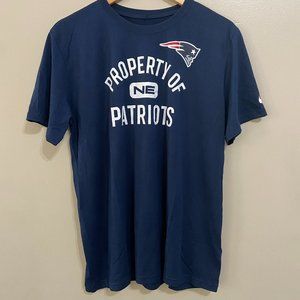 Nike NFL New England Patriots Team Issue On-Field Sideline T-Shirt Mens NEW